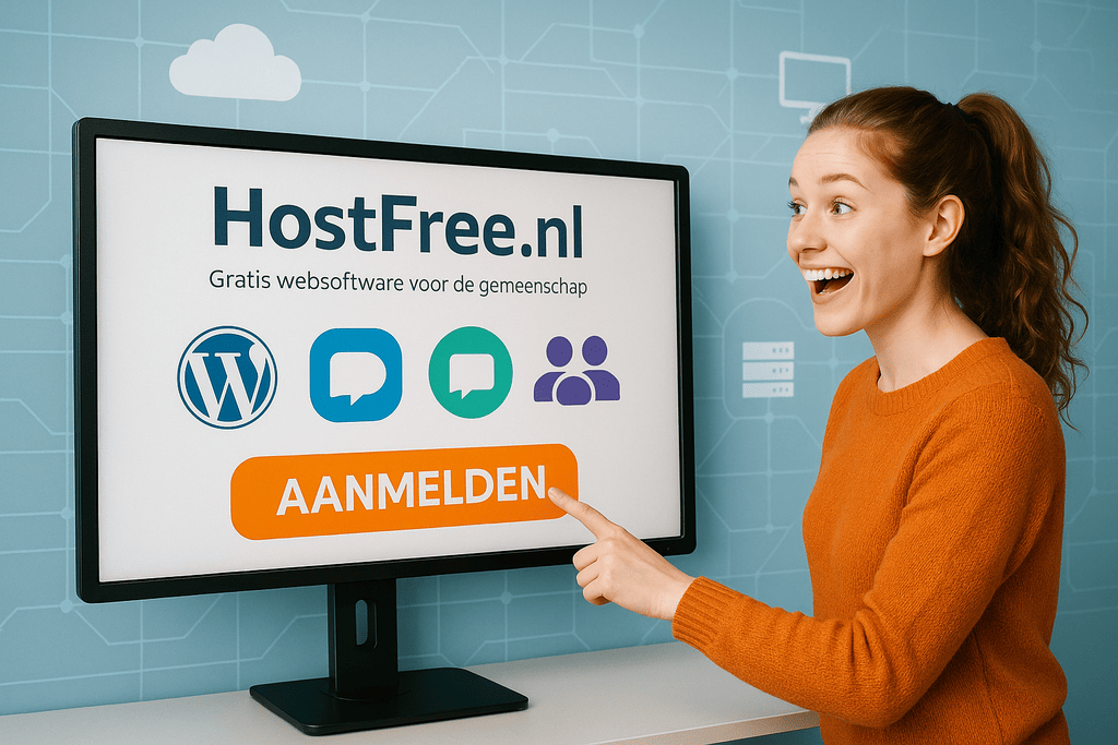 Aanmelden voor Gratis Hosting met PHP en MySQL