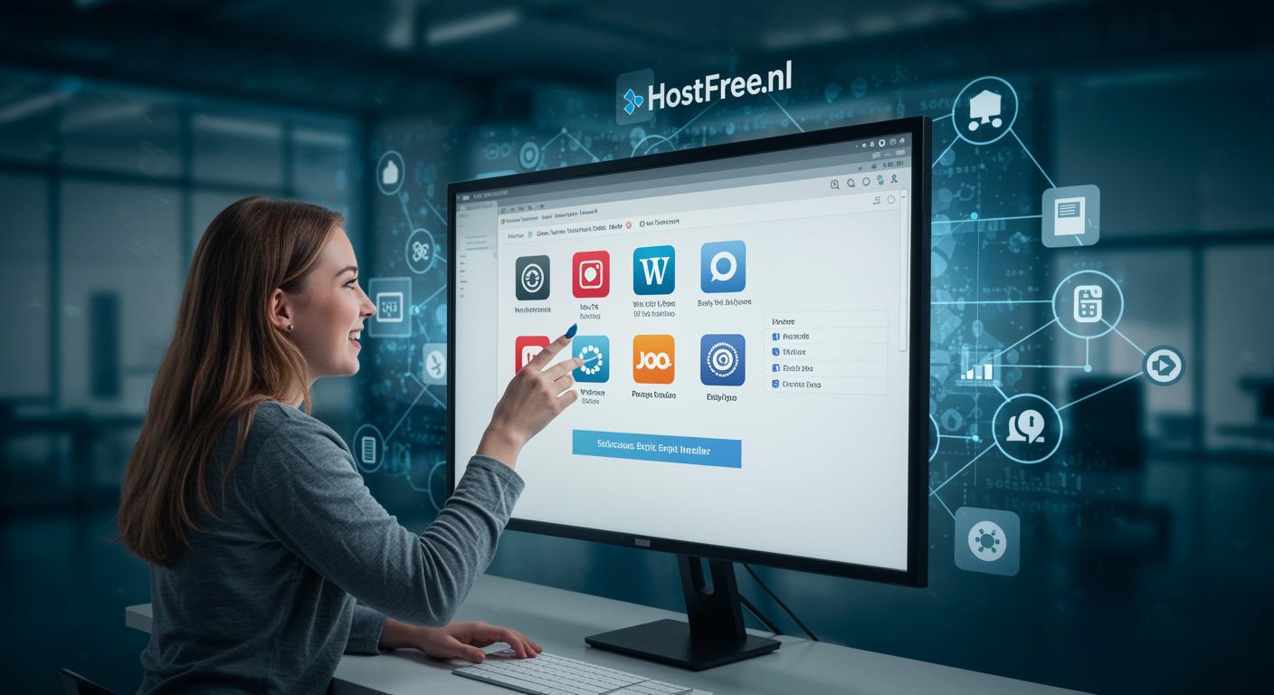 Gratis Softaculous Script Installatie Tool voor uw Hostingaccount bij HostFree